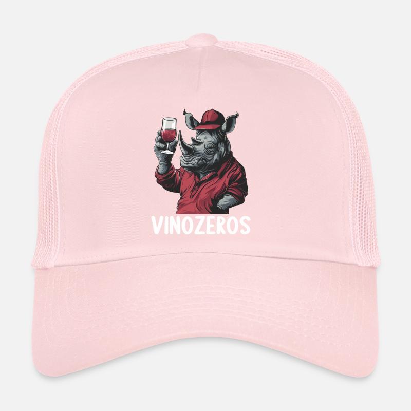 Vinozeros Wine Connoisseur Wine Drinker Wine Lovers Trucker Cap