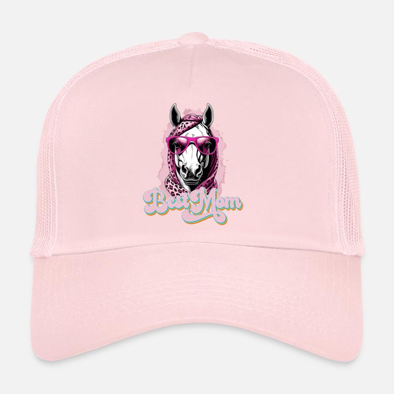 Mama Pferd Stilvolle Pferdeliebe Design Trucker Cap