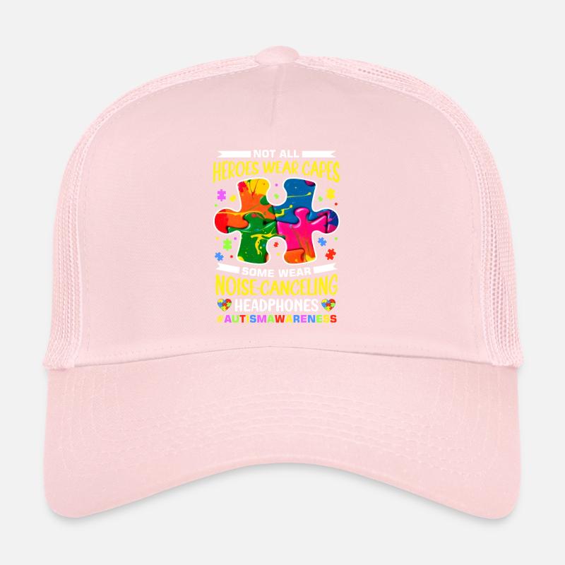 Autism Autistic Autistic Trucker Cap