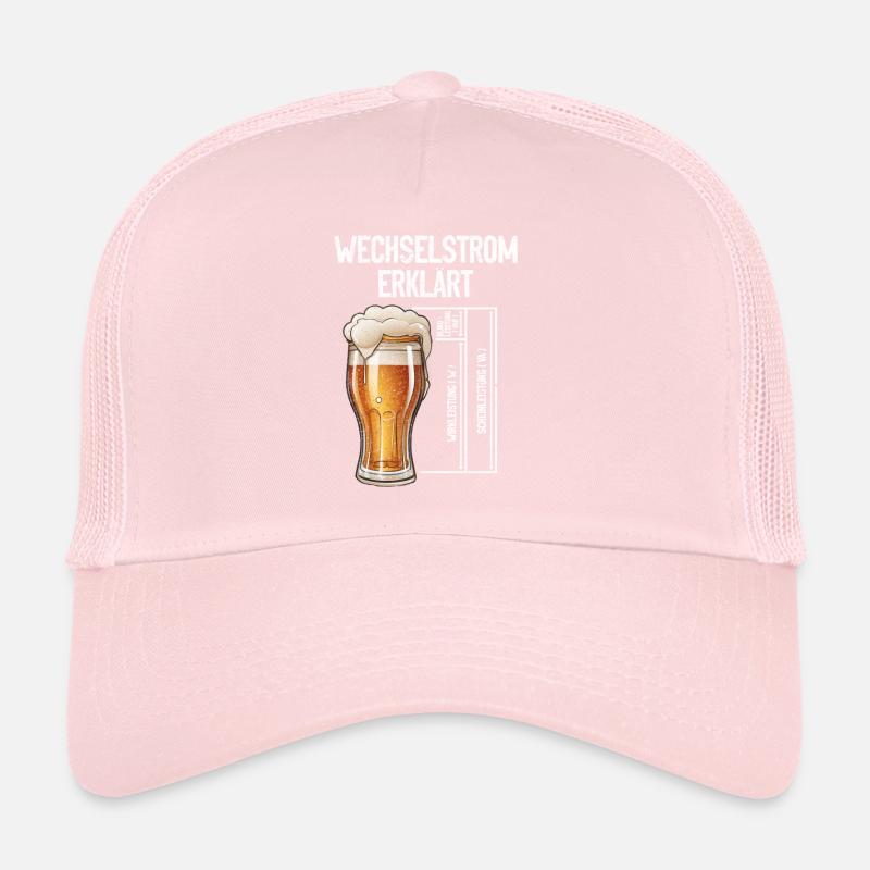 AC Explains Beer Electrician Technology Trucker Cap