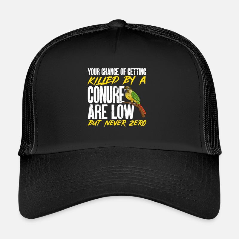 Molina Parakeet Parrot Bird Parakeet Trucker Cap
