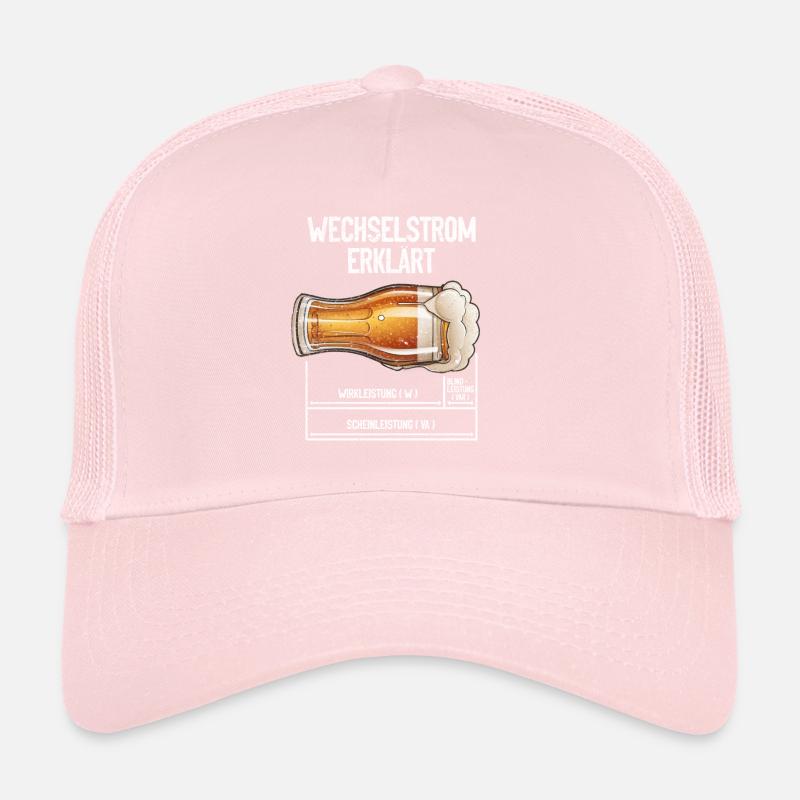 AC Explains Beer Electrician Technology Trucker Cap