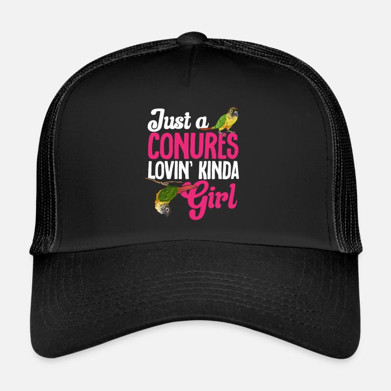 Molina Parakeet Parrot Bird Parakeet Trucker Cap