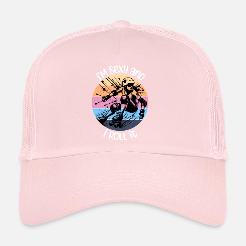 Dictons sur le roller derby Casquette trucker 