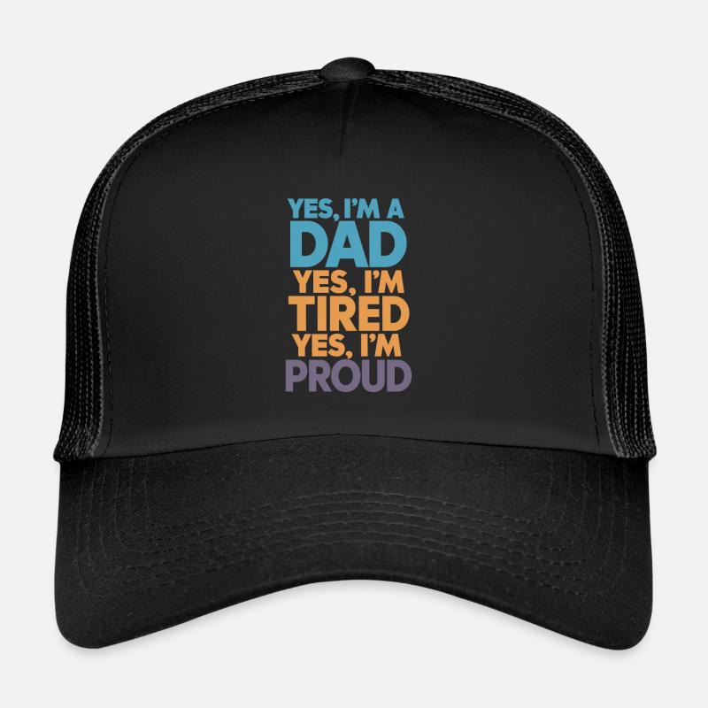 Ja, Ich Bin Ein Stolzer Vater Trucker Cap