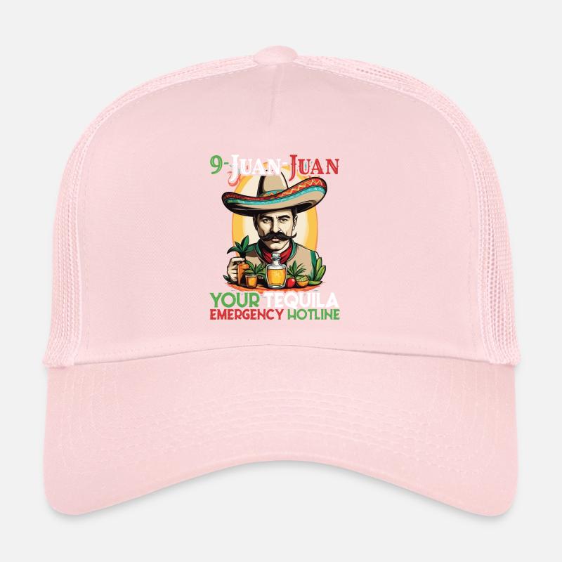 Drôle de dicton de tequila Cinco De Mayo Design Casquette trucker 