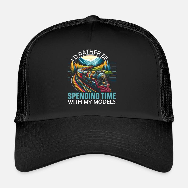 Model Railway Model Railway Enthusiast Trucker Cap