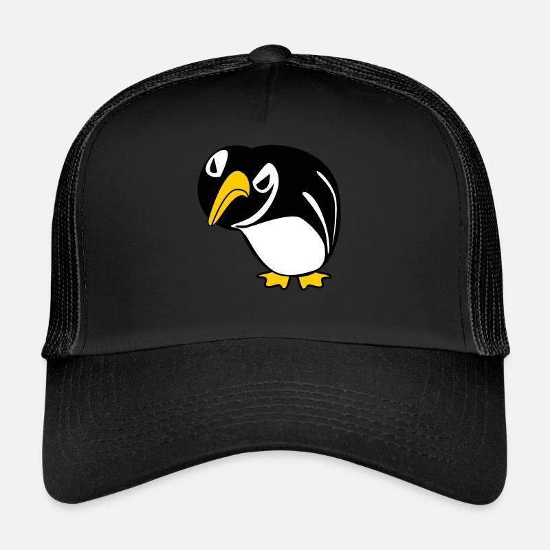 Grumpy Penguins Penguin Trucker Cap