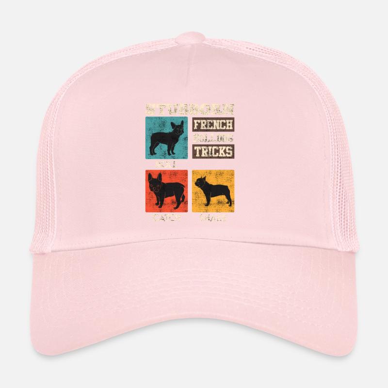 Frenchie TÊTE DES TRUCS DE BOULEDOGUE FRANÇAIS Drôle Casquette trucker 