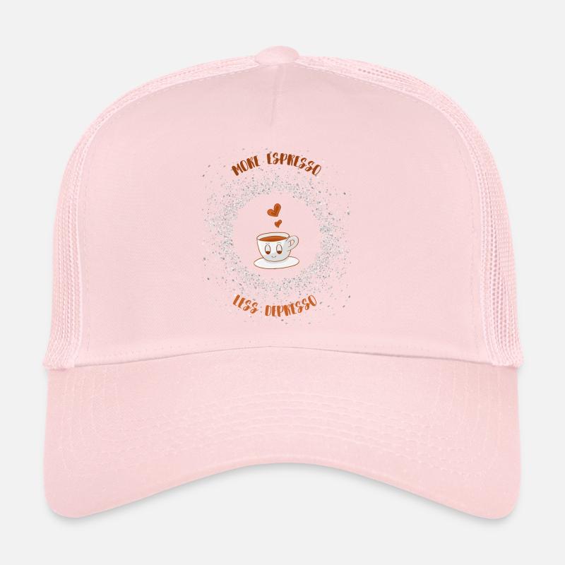 Espresso, Coffee, Kaffee, Latte, Geschenkidee, Fun Trucker Cap