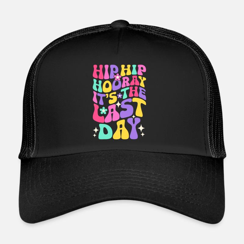 Dernier jour d’école Remise des diplômes Vacances d’été Elèves Casquette trucker 