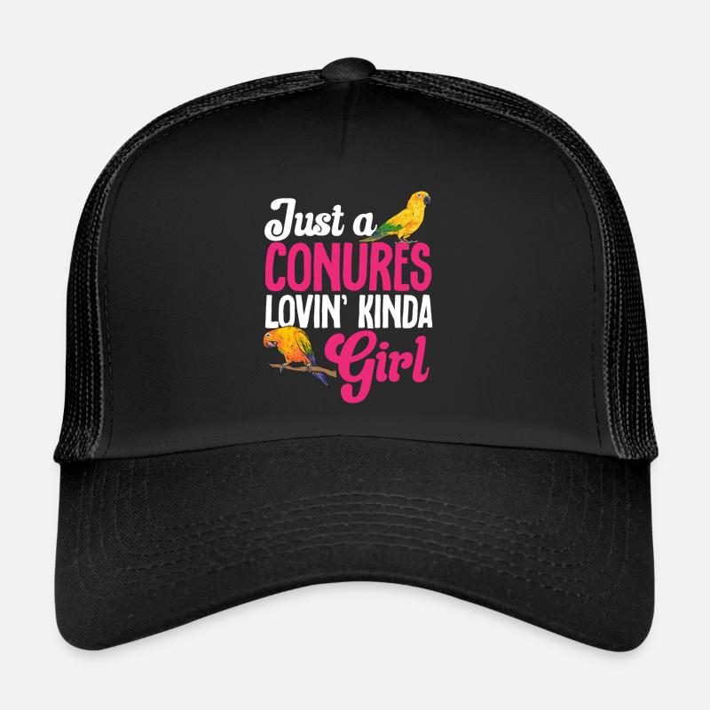 Parakeet, Parrot, Parakeet, Bird Trucker Cap
