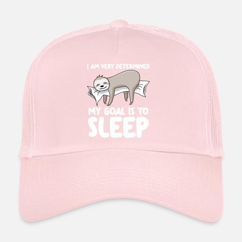 Sleeping Sloth Lazy Sloths Slow Trucker Cap