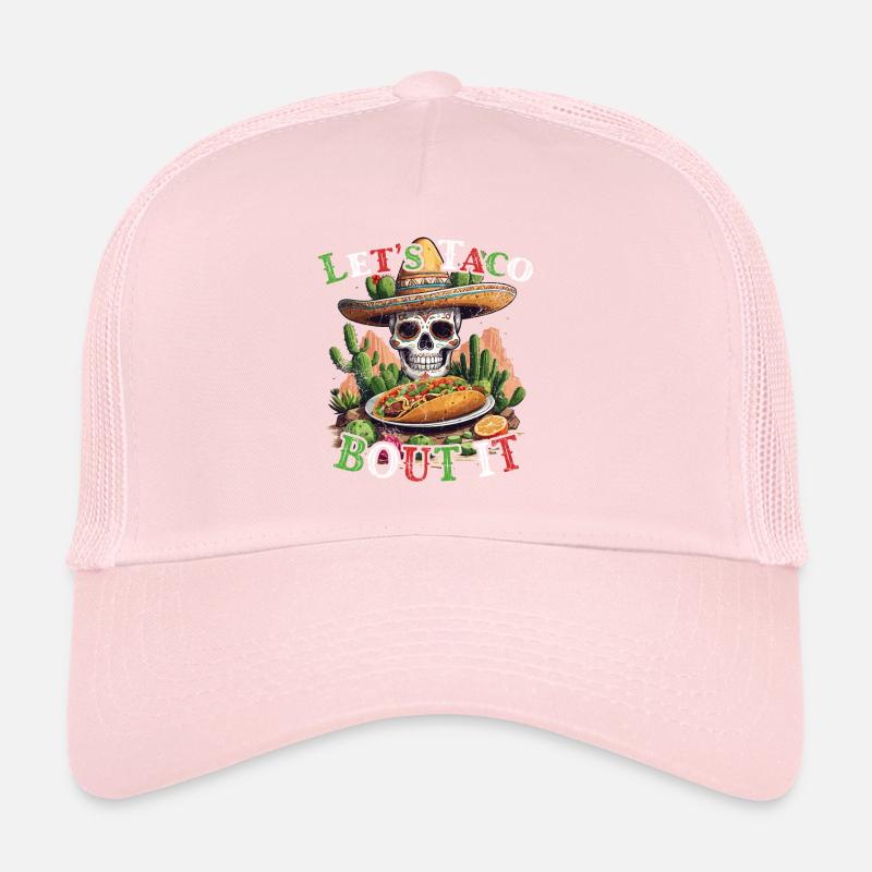 Drôle de tacos Dicton Cinco De Mayo Mexicain Casquette trucker 