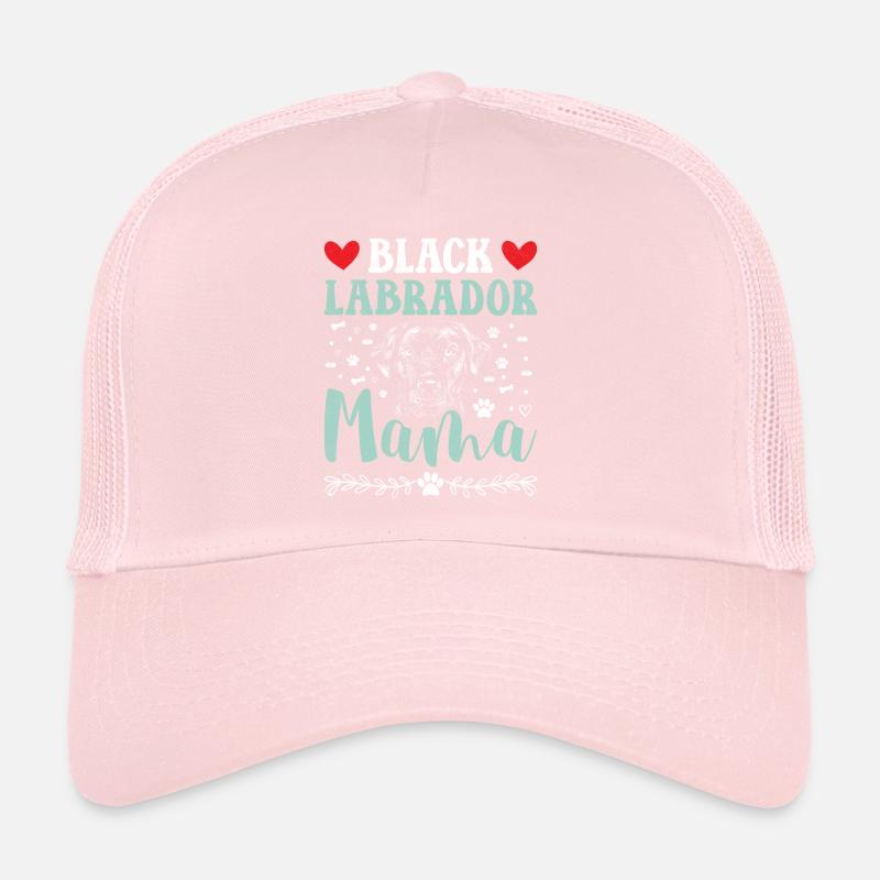 Schwarzer Labrador LABRADOR NOIR MAMA LABBI Casquette trucker 