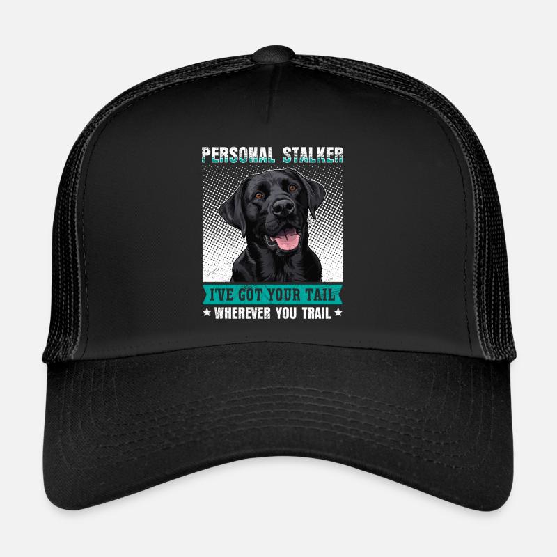 Labrador Lover Personal Stalker Labrador Casquette trucker 