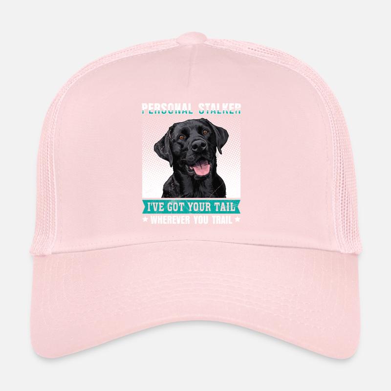 Labrador Lover Personal Stalker Labrador Casquette trucker 