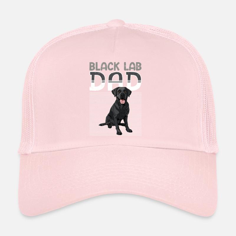 Schwarzer Labrador BLACK LAB DAD Labrador Besitzer Trucker Cap