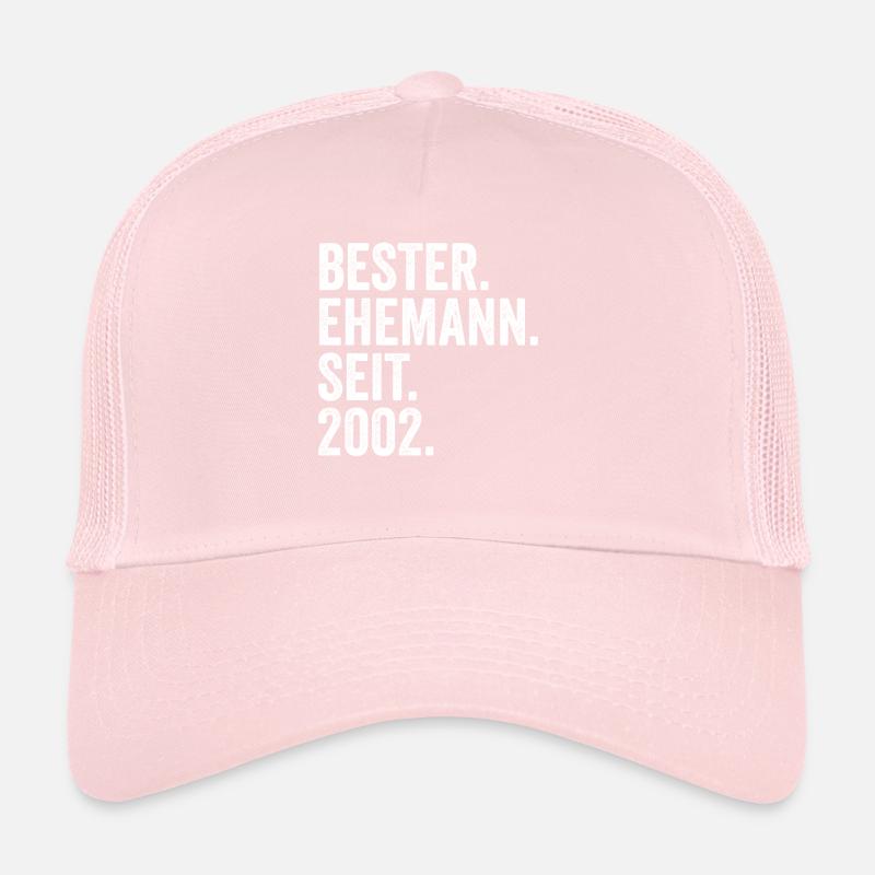 Valentinstag Bester Ehemann Seit 2002 Trucker Cap