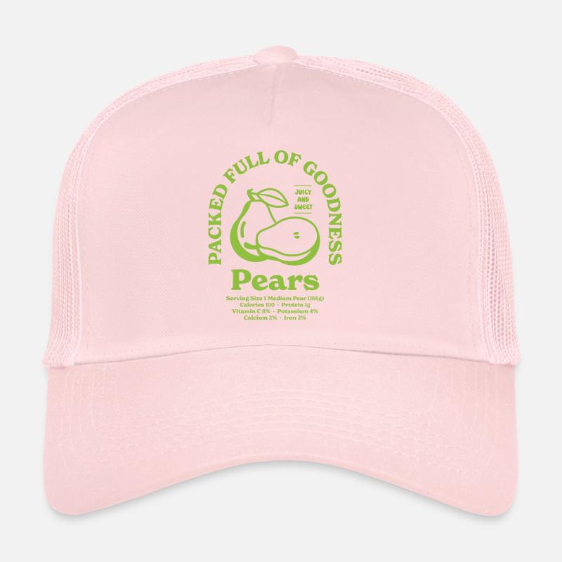 Birnen Ernährung Trucker Cap