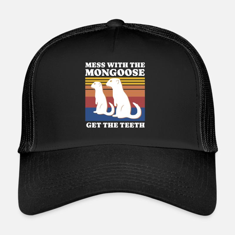 Dicton de mangouste Casquette trucker 