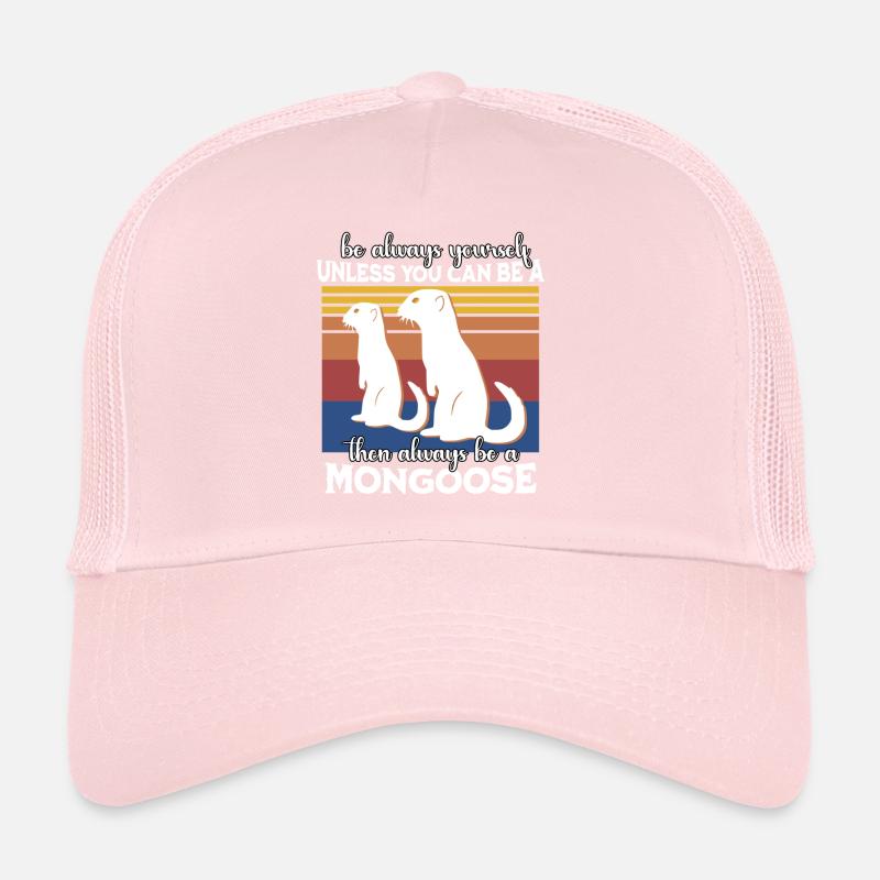 Mongoose Saying Trucker Cap