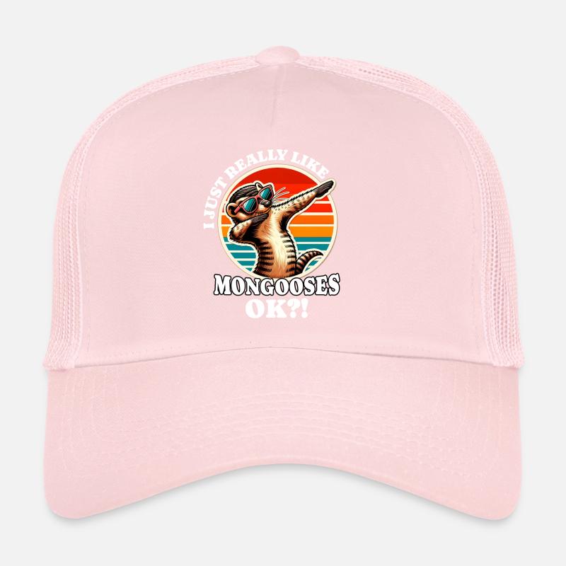J’adore les mangoustes Casquette trucker 