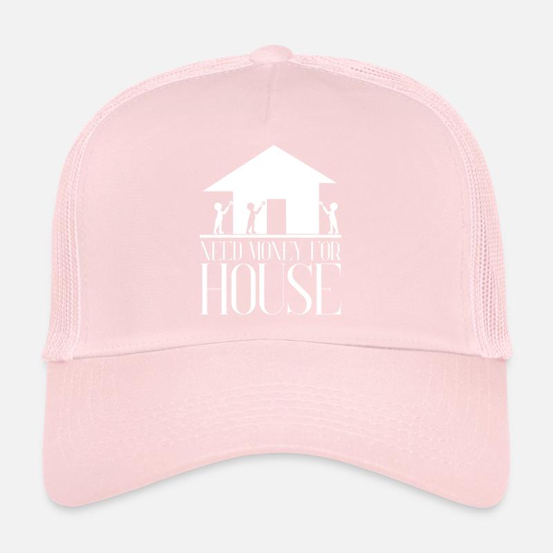 Propriétaire Maison de pendaison de crémaillère Bâtiment Casquette trucker 