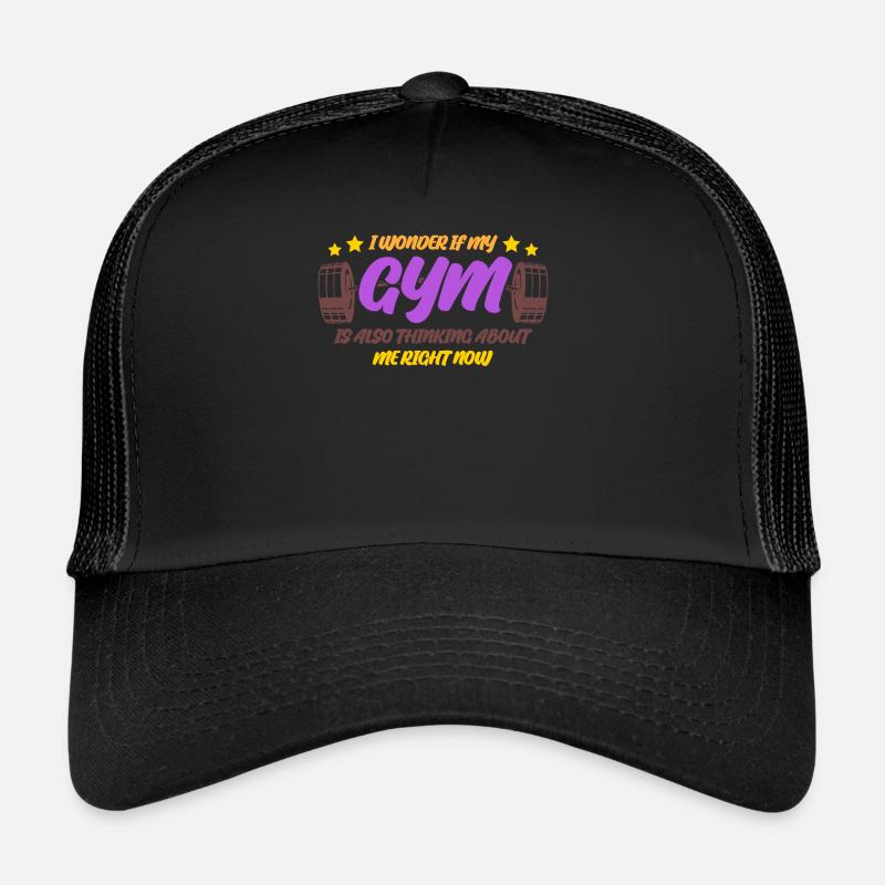 Motivation du bodybuilder Joke Bodybuilder Casquette trucker 