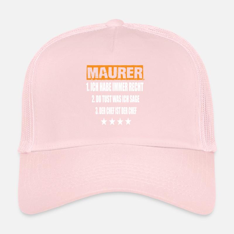 Maçon Casquette trucker 