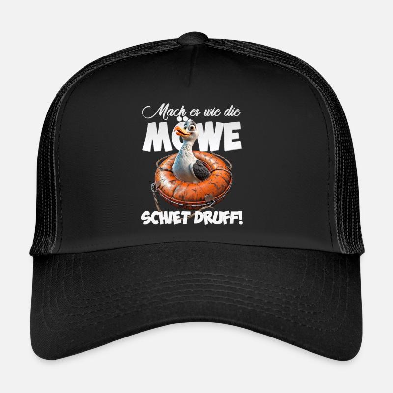 Freche Möwe #lovely toons Trucker Cap