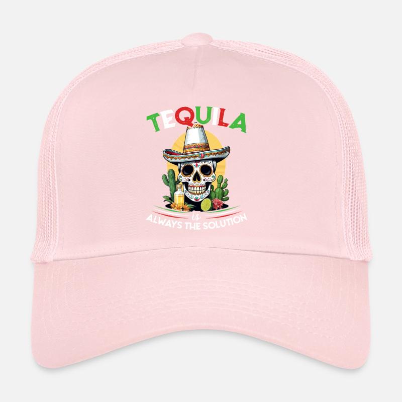Drôle de dicton de tequila Cinco De Mayo Design Casquette trucker 