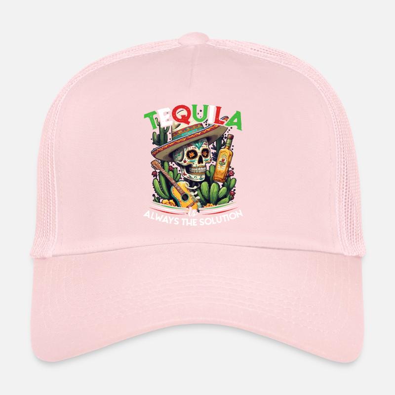 Drôle de dicton de tequila Cinco De Mayo Design Casquette trucker 