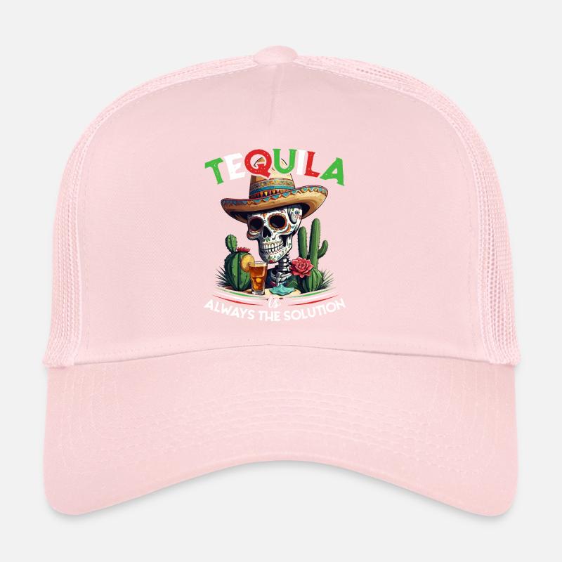 Drôle de Tequila Dicton Cinco De Mayo Design Casquette trucker 