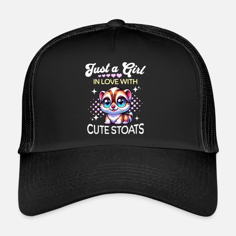Hermelin Mädchen Trucker Cap