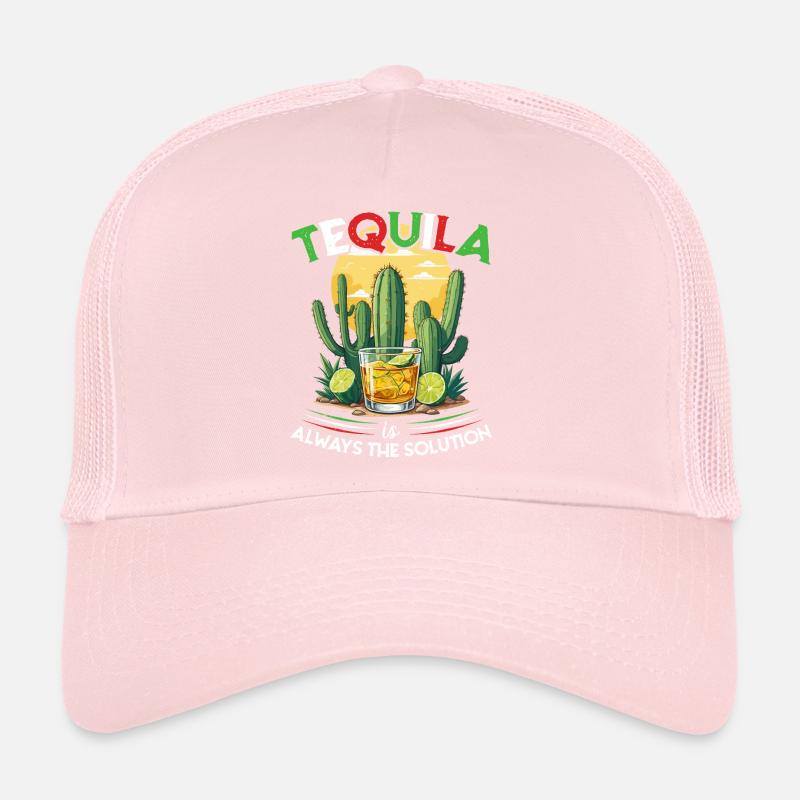 Funny Tequila Saying Cinco de Mayo Mexico Trucker Cap