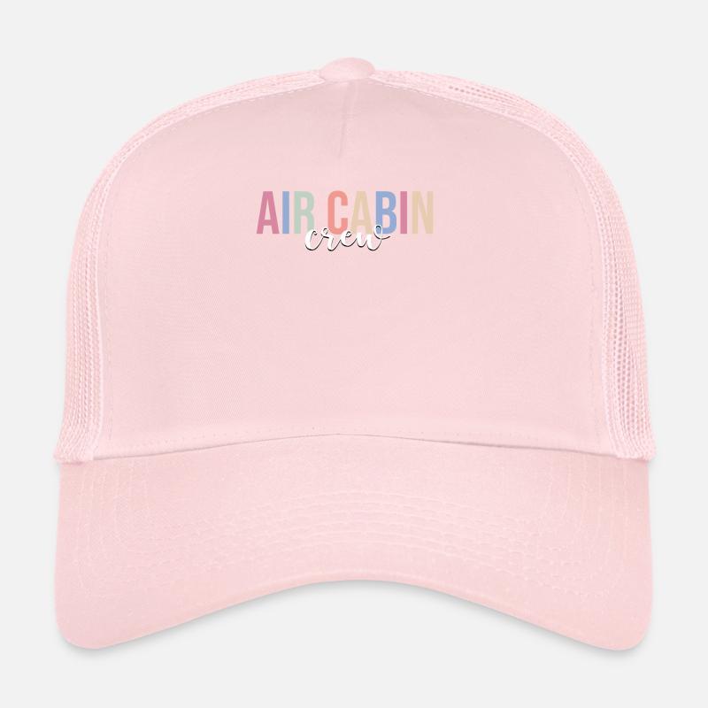 Flight attendant stewardess Trucker Cap