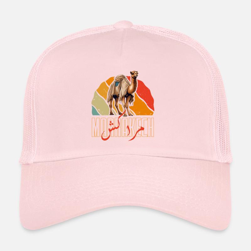 Marrakech Sun Camel Trucker Cap