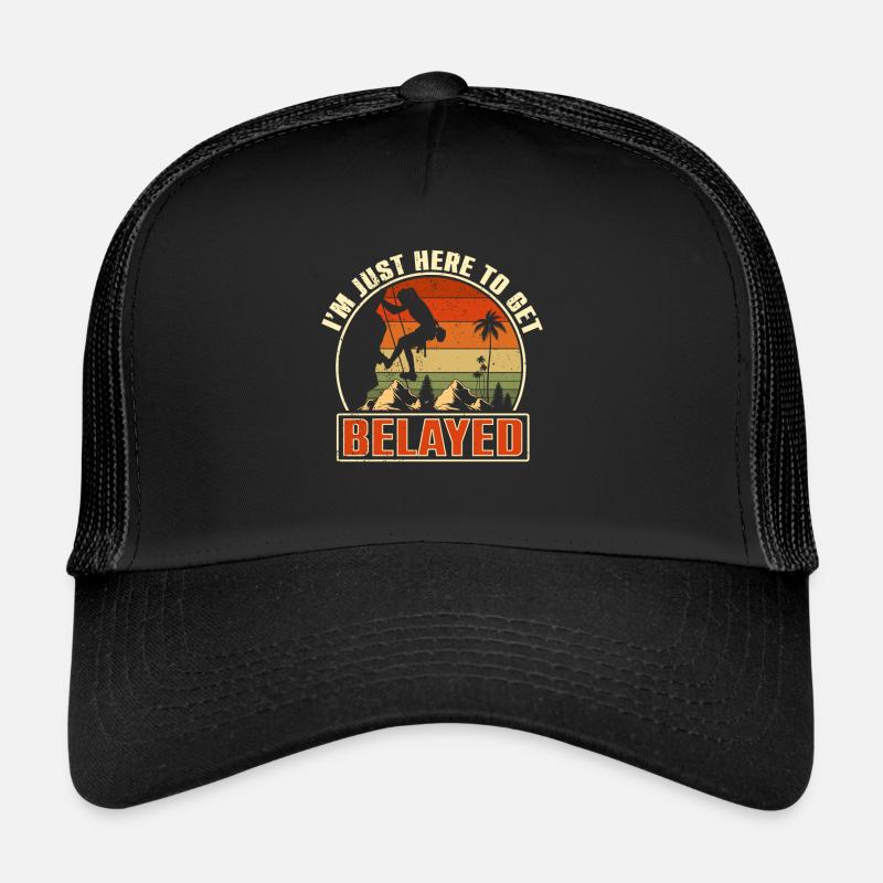Klettern Mountain Boulder Climble Kletterer Trucker Cap