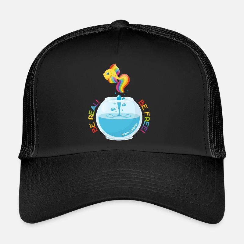 Seien Sie echt! Sei frei! Trucker Cap