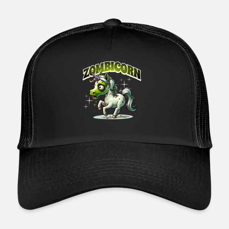 Zombiecorn Zombie Einhorn Trucker Cap