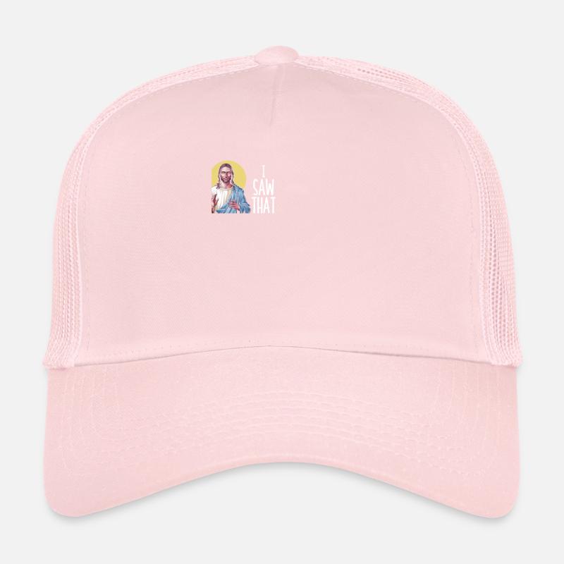 J’ai vu Jésus Mème Drôle Chrétien Casquette trucker 