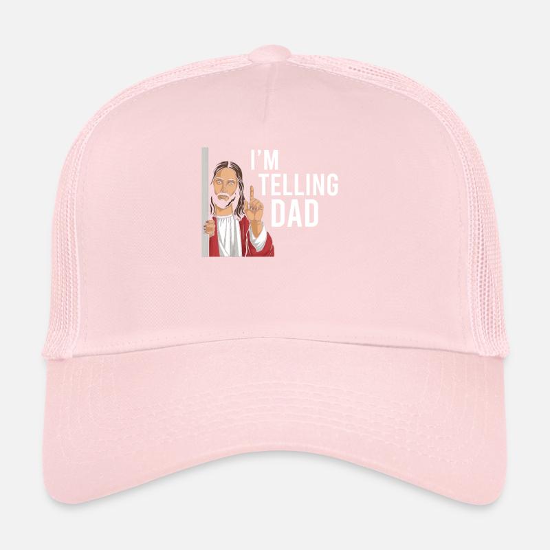 J’ai vu Jésus Mème Drôle Chrétien Casquette trucker 
