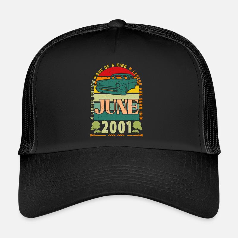 June 2001 Birthday Gift. June 2001 June 2001 Trucker Cap