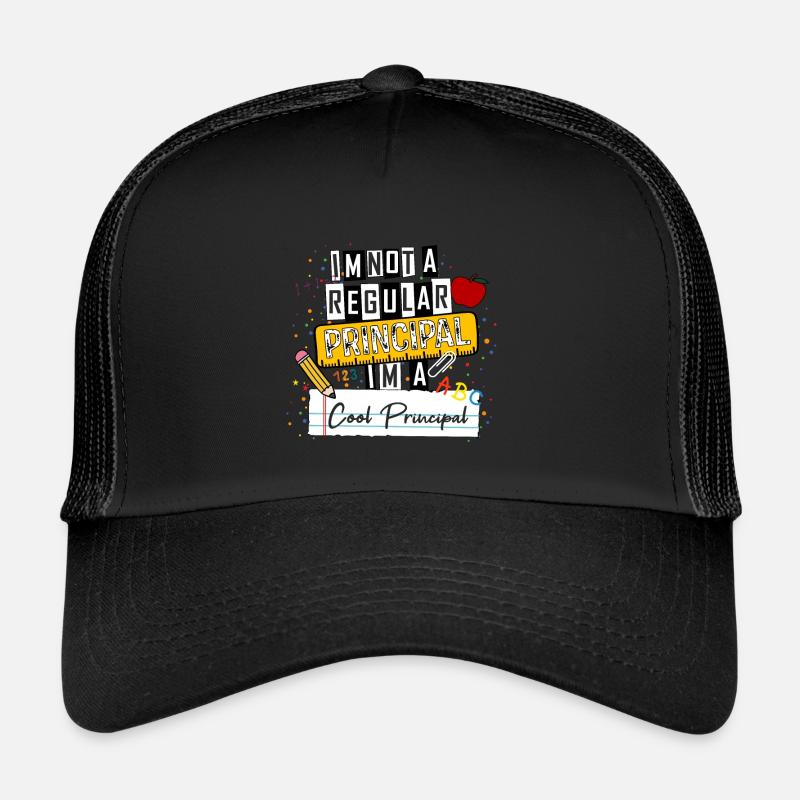 Ich bin kein regulärer Schulleiter, ich bin ein cooler Schulleiter F Trucker Cap