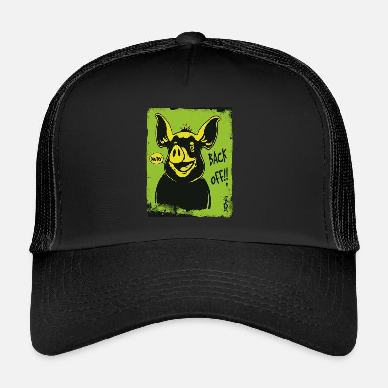 Drôle de cochon : Va-t’en, va-t’en Casquette trucker 