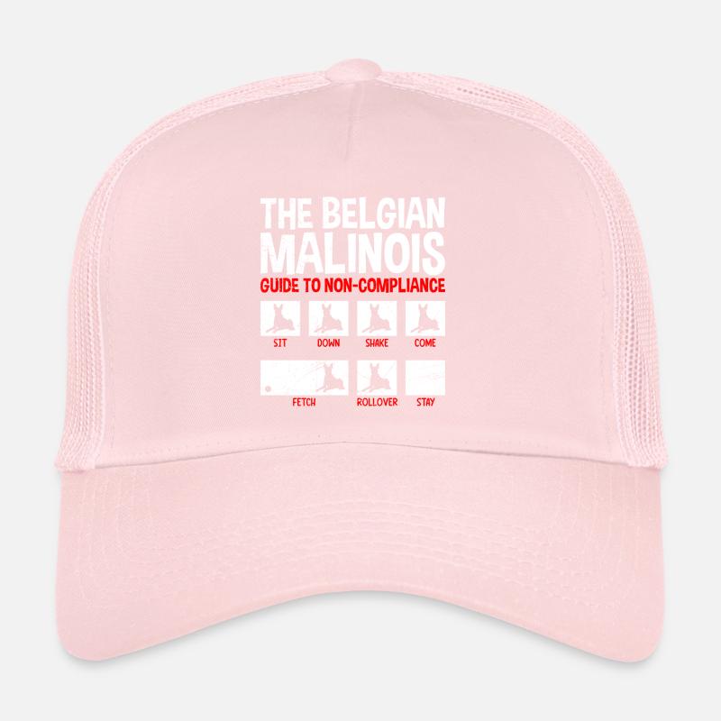 BELGIAN MALINOIS GUIDE TO NON-COMPLIANCE Funny Trucker Cap