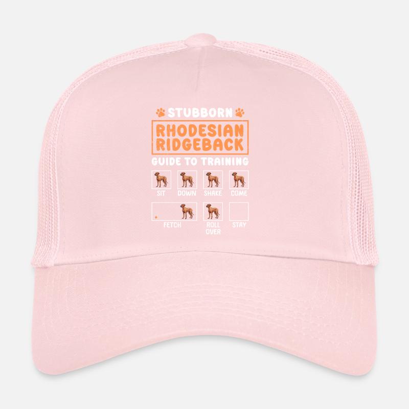 RHODESIAN RIDGEBACK TRAINING GUIDE Lustiges Trucker Cap