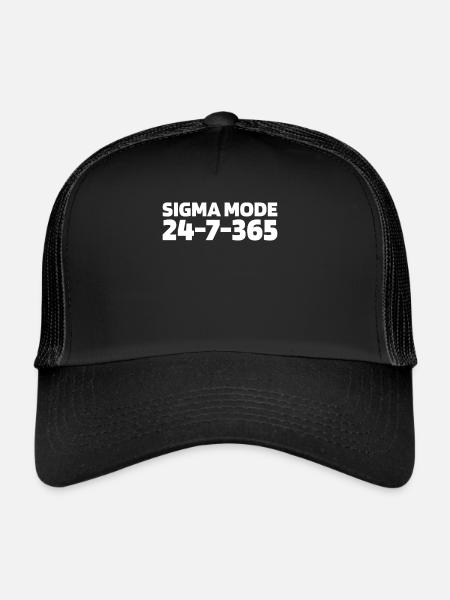 Sorority Soroitas Sigma Modus - Trucker Cap - black/black - Front