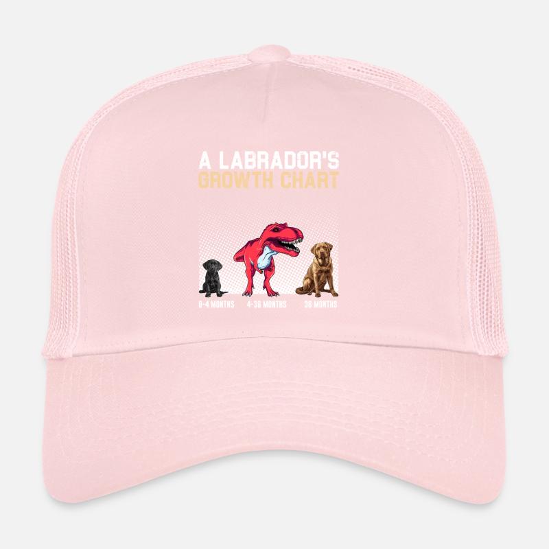 Labrador GROWTH CHART Labrador Owner Funny Trucker Cap